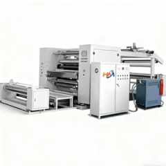 UV Acrylic Hotmelt Coating Lamination Machine with UV Roll Glue Application with PU Pet Film - Wenzhou Howie Machinery Co., Ltd