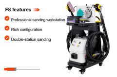 Electric Dual Station Dust Free Sanding Machine Car Polisher - Image 2