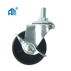 Caster with Good Quality Wheels with Brake PVC Material Industrial Caster Wheels - Image 1