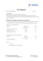 2.EU toy standards certificate from Wenzhou Linxi Amusement Equipment Co., Ltd.