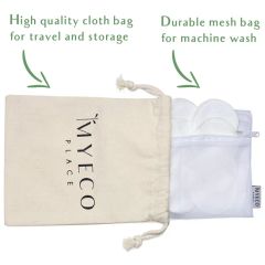 Custom Logo Silk Screen Print Organic Cotton Muslin Bags Double Shopping Pouch Canvas Drawstring Bag Dust Bag - Image 6