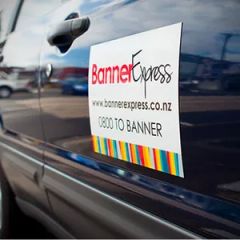 Customized Magnetic Car Sticker Vehicle Bumper Cur PVC Display Stickers Signs - Image 2