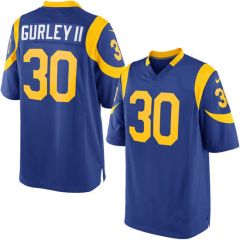 Custom Customized Rams Jerseys 30 Todd Gurley II Football Jerseys - Image 2