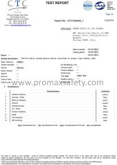 CE Test Report for Cotton Nitrile Gloves certificate from Promax Safety Co., Ltd.