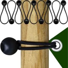 Outdoor Camping Tent Tightness Buckle Ball Style Elastic Rope Camping Canopy Accessories Lanyard - Image 4