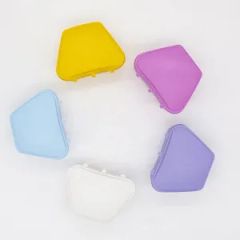 Denture Bath Retainer Box Orthodontic Mouth Guard Dental Storage Container - Image 2