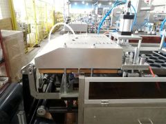 Automatic Disposable PVC Pet Plastic Coffee Cup Lids Covers Thermoforming Making Machine - Image 5