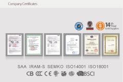 ISO Certificate certificate from Ningbo Ville Electric Co., Ltd.