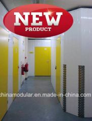 Hinged Door for Mini Storage & Warehouse (CHAM-HD001) Trademark CM Style Modern Origin China Material Steel Open Style - China Modular Holdings Limited