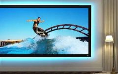 150" 16: 9 Projection Screens with Fixed Frame Type - Image 5