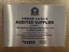 SGS certificate certificate from Zhongshan Mocap Industry Co., Ltd.