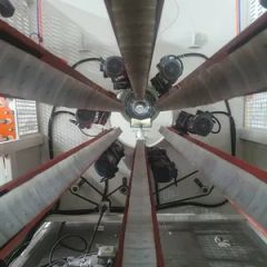 High Pressure Resistant Steel Frame PE Composite Pipe Automated Single Screw Plastic Extruder - Image 6