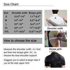 Customize Double Shoulder Support Brace Strap Wrap Neoprene Protector - Image 2