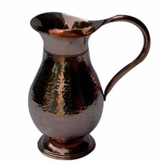 1.5L Copper Jug Usage/Application Home Design Embossed Material Copper With Lid Yes Capacity 1.5 Litre - Image 1