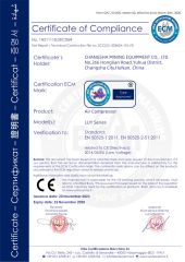 CE Certification certificate of Changsha Mining Equipment Co., Ltd. – certificate photo, supplier certificates section