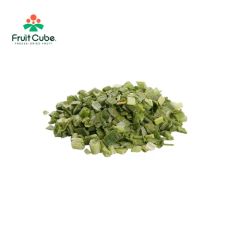Wholesale Health Food Freeze Dried Spring Onion Origin China Model NO. FD0042 HS Code 2008999000 Trademark Fruit Cube Name Fd Pumpkin Dices - Image 4