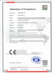 CE Certificate certificate from PUTIAN BELTRI INC.
