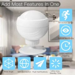 SLS Tuya Smart WiFi PIR Motion Human Sensor Automatic Detector - Image 1
