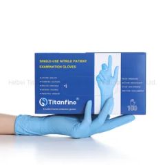 Manufacturer Powder-Free Nitrile Inspection Disposable Gloves for Food Touch - Image 1