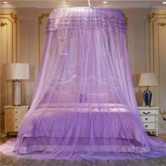 Bed Netting Princess Hanging Round Canopy Comfy Student Dome Mosquito Net - Image 2