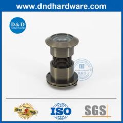 Blue Antique Brass Super Wide-Angle Door Eye Viewer Peephole for Metal Doors - Image 2