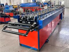 Color Steel Roofing Tiles Ridge Cap Making Machine - Image 2