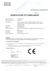 SGS certificate of YNB (XIAMEN) LTD. – certificate photo, supplier certificates section