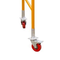 Custom Steel PVC Plastic Mobile Scaffolding Wheels Swivel Casters - Image 4