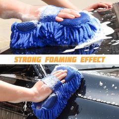 CAR WASH CLEANING SPONGE Color Blue Weight 65 gm Material Microfiber Texture Sponge-like Dimensions 26*15*5CM Accessory Type Wash - Image 2