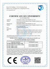 counting and packaging machine line certificate of WENZHOU URBAN MACHINERY CO., LTD. – certificate photo, supplier certificates section
