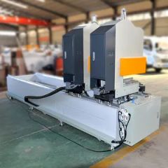 China Two Head Seamless Welding PVC UPVC Door Window Making Manufacturing Machine - Image 4
