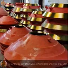 Foundry Supply Cone Crusher Spare Parts Steel Casting Concave and Mantle - Shandong Juhengyuan Machinery Casting Co., Ltd.