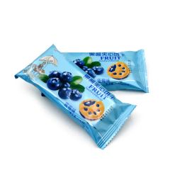 Blueberry Jam Filling Sandwich Biscuits Origin China Trademark OEM Storage Method Normal Shelf Life >12 Months Production Capacity - Image 3