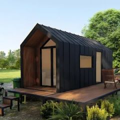 Premium Outdoor Red Cedar Sauna Room with Heater System - Image 3