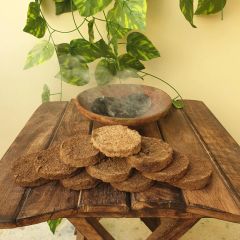 Cow Dung Cake Type Cow Dung Cake Place of Origin india Shape round or - Image 3