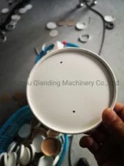 Automatic Paper Coffee Cup Lid Cover Thermoforming Forming Making Machine - Wenzhou Qianding Machinery technology Co., Ltd.