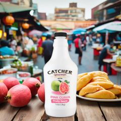 Premium Organic Fresh Flavorful Fruit Juice Pink Guava Sauce For Hot and Cold beverages topping Delicious Sauce From Malaysia - Image 1