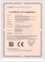 CE certificate from Dongguan Haloo Automation Equipment Co., Ltd.