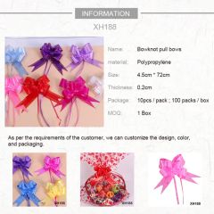 Party Decoration Gift Pull Bow Plastic Ball Flower Wedding Ribbon - Image 5