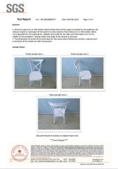 TF905 certificate of Bazhou Youmai Furniture Co., Ltd. – certificate photo, supplier certificates section