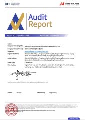 Our certificates certificate from Shenzhen Taifeng Internal Combustion Engine Parts Co., Ltd