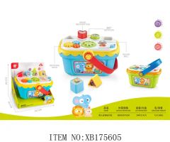 Xinbo Early Educational Intelligent Music Box with Sound Multi Function Game Box Cube Learning Baby Toy - Image 2