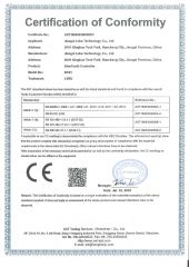 Certification certificate of Nanchang Lvbu Import and Export Co., Ltd. – certificate photo, supplier certificates section