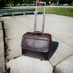 Genuine Leather Trolley Bags - Image 3