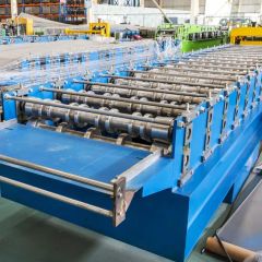 Glazed Tile Roof Sheet Making Metal Roll Forming Machine Usage Roof Condition New Certification CE Trademark RollMac Model NO. - Image 2