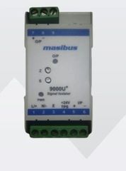 4mA Masibus 9000U+ Signal Isolator Current Rating 4mA Space Occupation Compact Noise Rejection Ratio Higher Signal Isolation Type 4 - Image 1