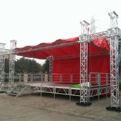 Dragonstage Used Stock Aluminium Stage Truss for Sale Outdoor Event Stage Equipment Truss System - Image 5