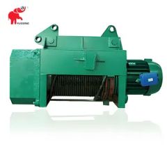 Economical Investment Robust Wire Rope Hoist Mechanism Industrial Facility Use Durable Build Quality Easy Maintenance Hc Type Wire Rope Electric Hoist - Image 1