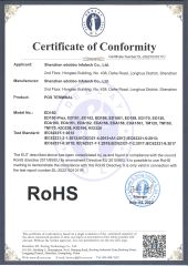 ROSH certificate from Shenzhen Edobbo Tech Co,. Ltd