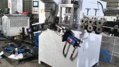 Hydraulic Heavy Duty Stainless Steel Flat Strip Clamp Forming with Hole Punching Machine Factory - Image 3